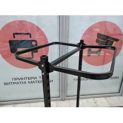 Стойка для одежды L0.9 H1.4 c двумя дугами